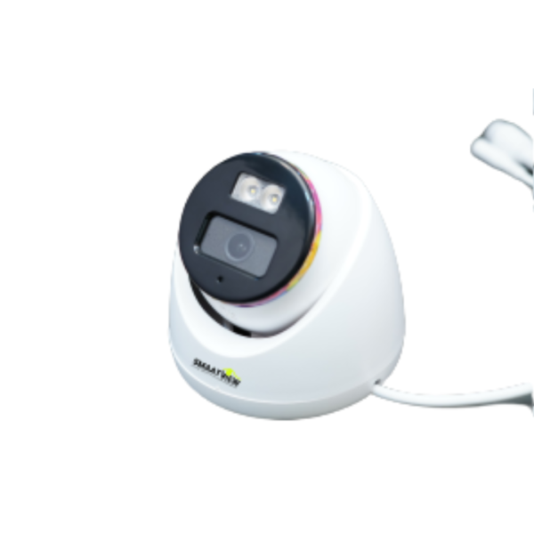 4mp IP 2 light color strip dome camera - Image 3